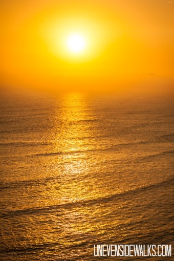 Favorite Sunset over Ocean in Peru